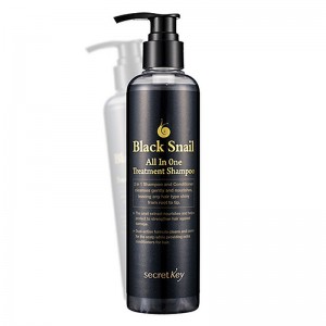 Secret Key Лечебный шампунь с экстрактом черной улитки - Secret Key Black Snail All in One Treatment Shampoo